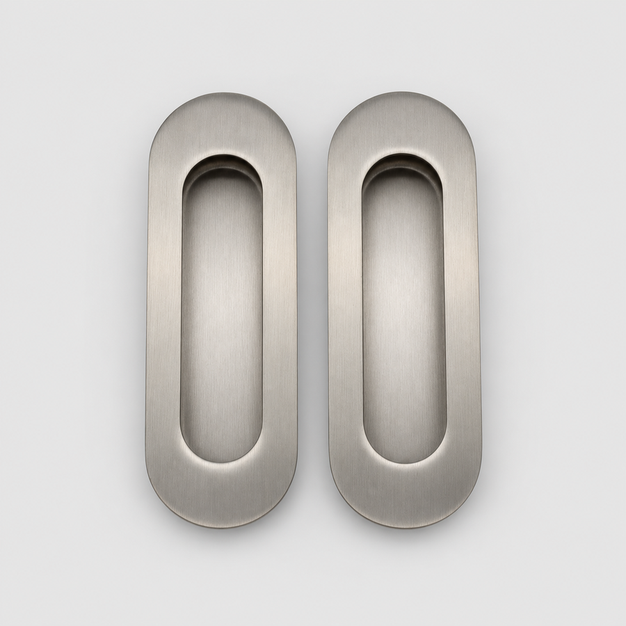 Brushed Nickel Passage Cavity Slider