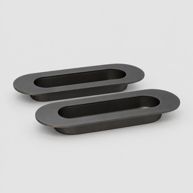 Gunmetal Passage Cavity Slider detail
